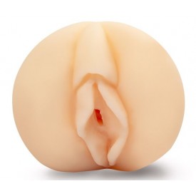 Телесный мастурбатор-вагина из био-кожи